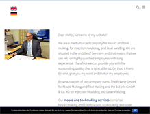 Tablet Screenshot of eckerle-gmbh.de